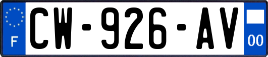 CW-926-AV