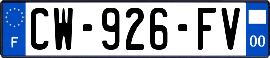 CW-926-FV