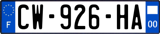 CW-926-HA