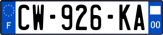 CW-926-KA