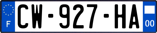CW-927-HA