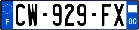 CW-929-FX
