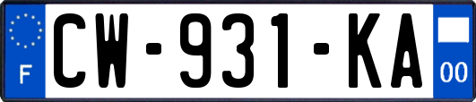 CW-931-KA