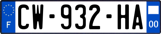 CW-932-HA