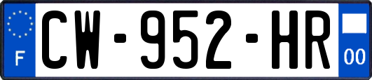 CW-952-HR