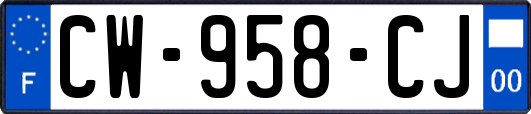 CW-958-CJ