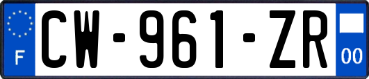 CW-961-ZR