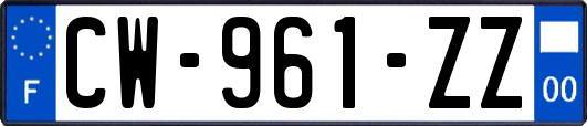 CW-961-ZZ