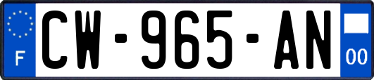 CW-965-AN