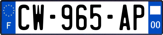 CW-965-AP