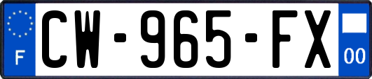 CW-965-FX