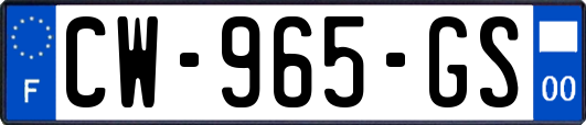 CW-965-GS