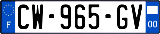 CW-965-GV