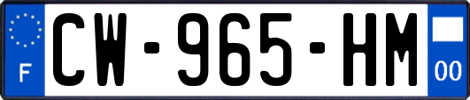 CW-965-HM