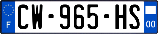 CW-965-HS