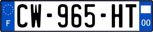 CW-965-HT