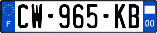 CW-965-KB