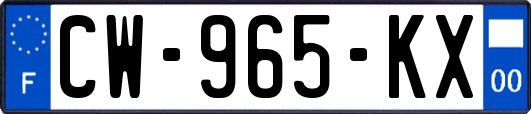CW-965-KX