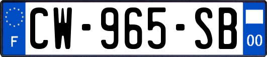 CW-965-SB