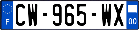 CW-965-WX