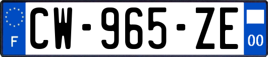 CW-965-ZE