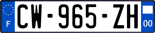 CW-965-ZH