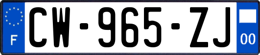 CW-965-ZJ