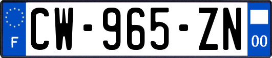 CW-965-ZN