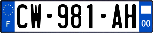 CW-981-AH