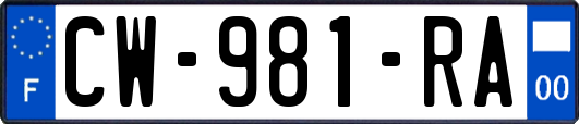 CW-981-RA