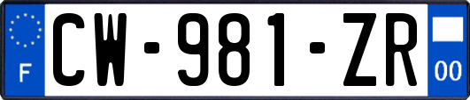 CW-981-ZR