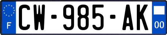 CW-985-AK