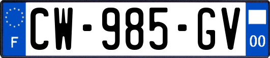 CW-985-GV