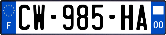 CW-985-HA