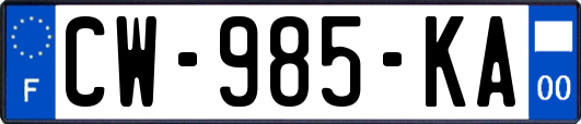 CW-985-KA