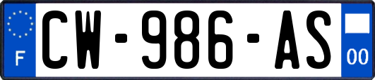 CW-986-AS