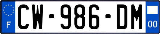 CW-986-DM