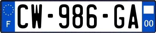 CW-986-GA