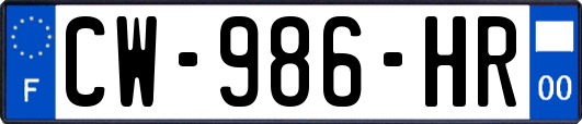 CW-986-HR
