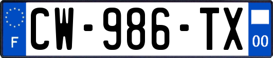 CW-986-TX