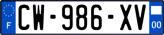 CW-986-XV