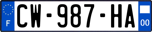 CW-987-HA