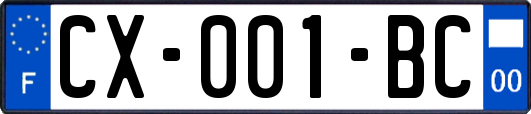 CX-001-BC