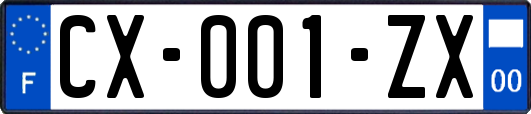 CX-001-ZX