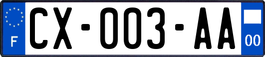 CX-003-AA