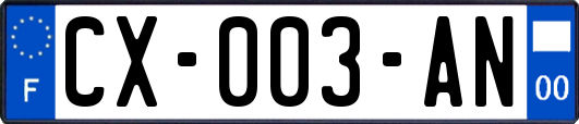 CX-003-AN