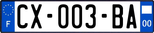 CX-003-BA