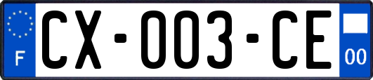 CX-003-CE