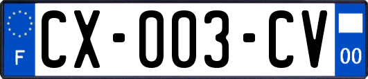 CX-003-CV