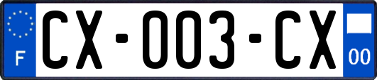 CX-003-CX